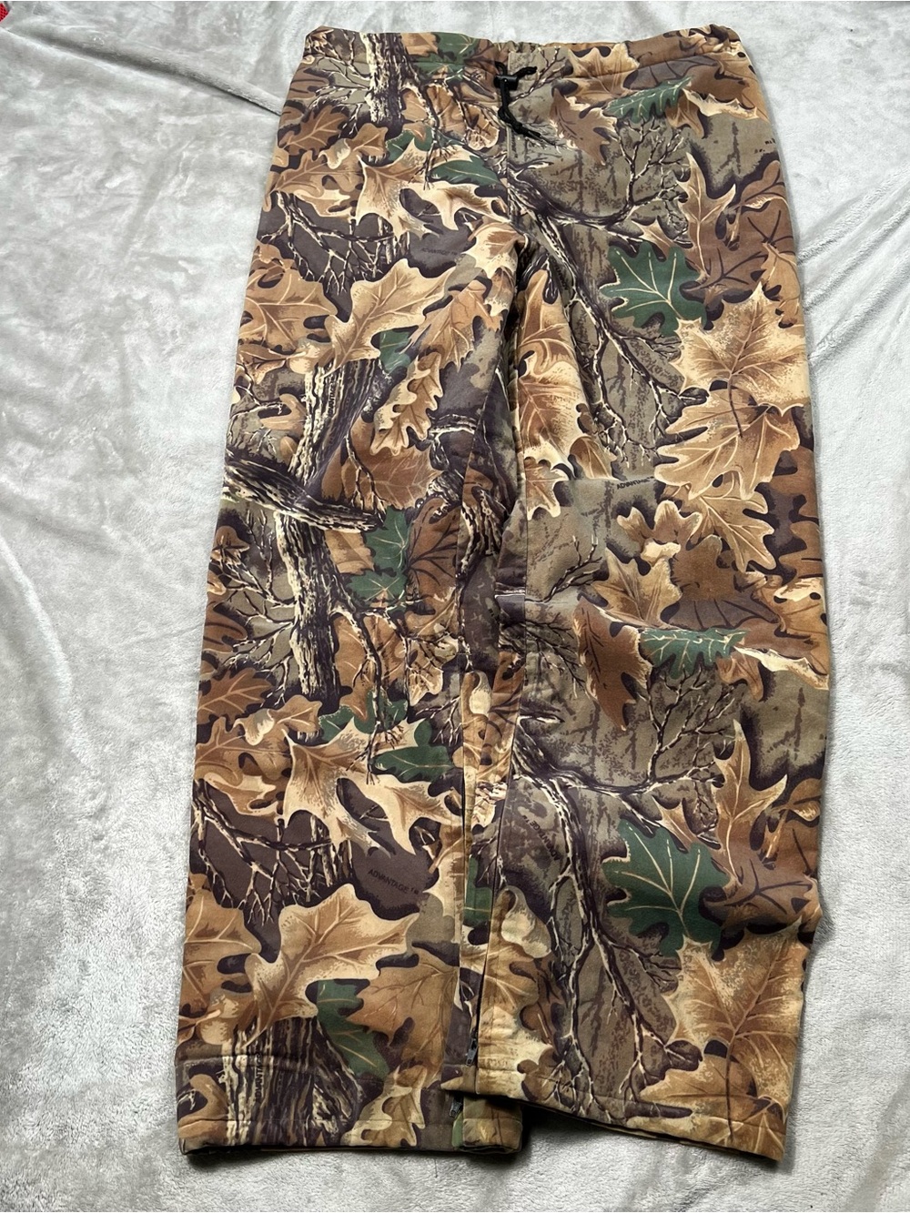 Vintage 10X Goretex Camo Rain Pants Mens L (36x31) Green Hunting Made In USA